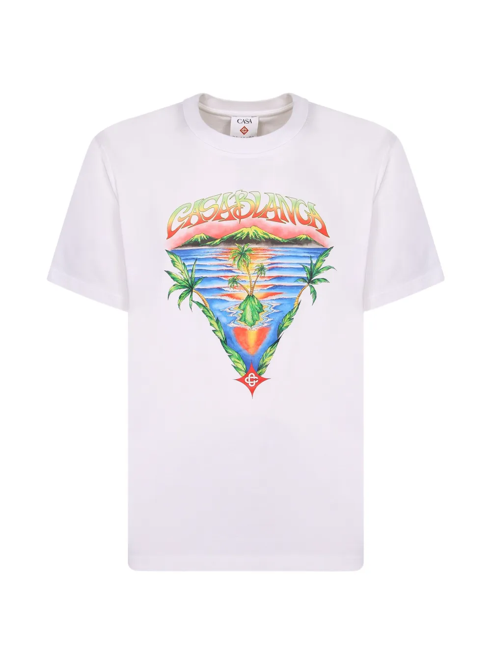 Casablanca Innocence Triangle graphic-print T-shirt