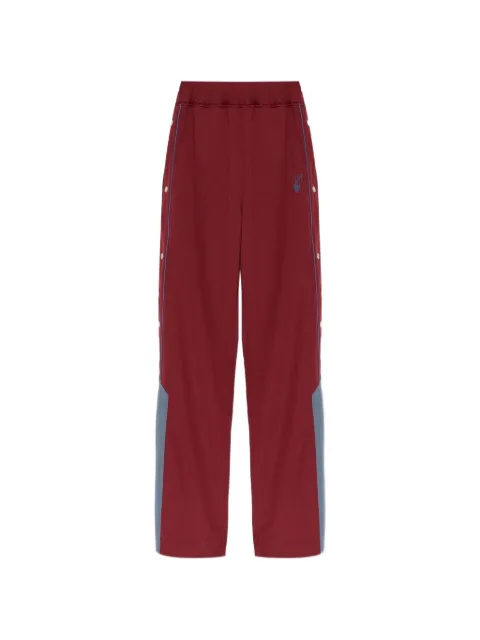 Off-White logo-print piped track pants