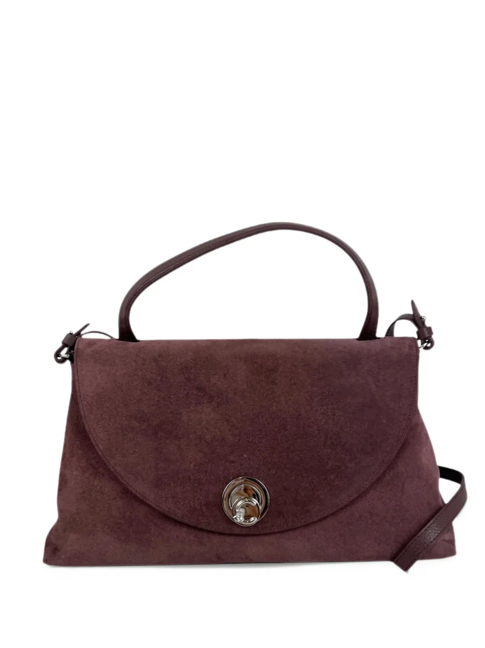 Coccinelle Medium Nikla suède handtas Paars
