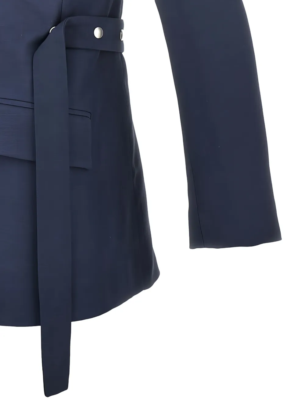 Stella McCartney Jack met ceintuur Blauw