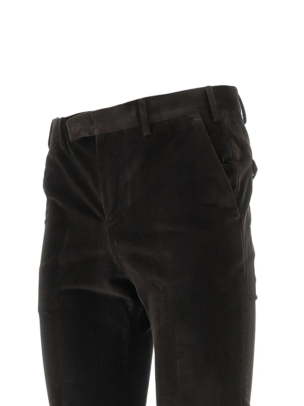 PT Torino Ribfluwelen broek Zwart