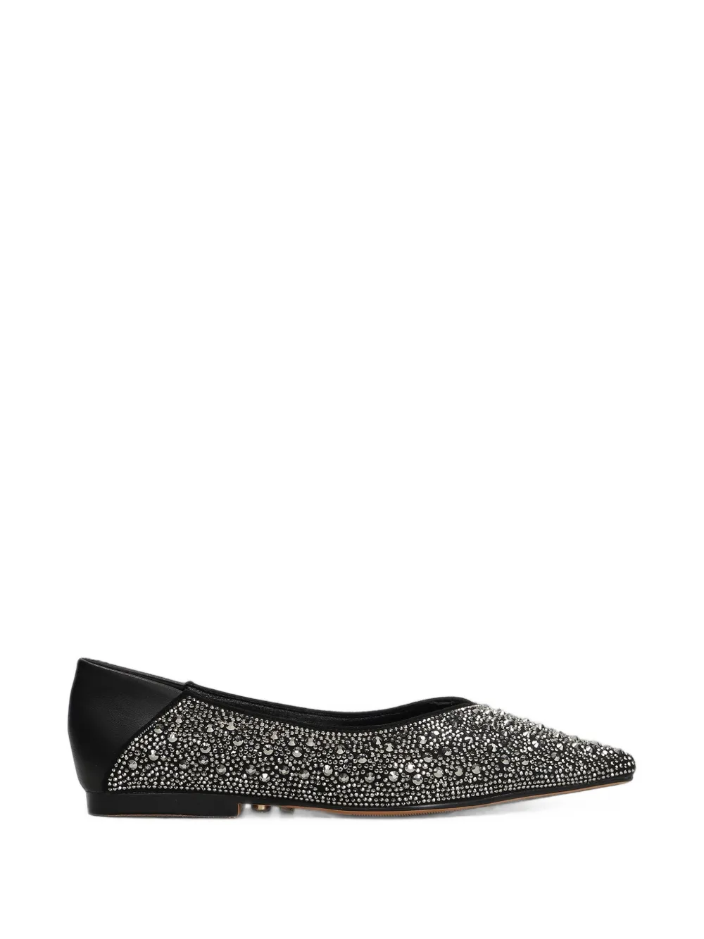 TWENTY FOURHAITCH Celyne rhinestone-embellished flat pumps