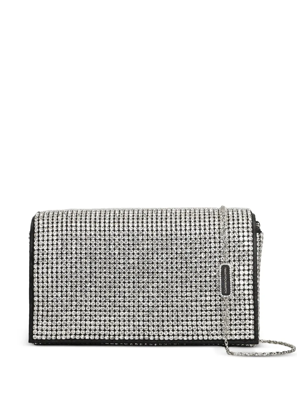 TWENTY FOURHAITCH Luniva crystal-embellished shoulder bag