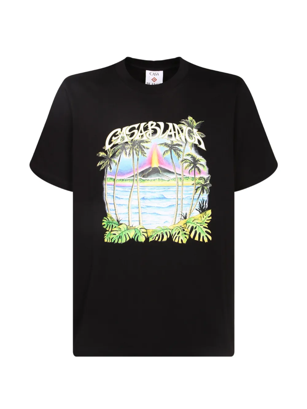 Casablanca Volcano graphic-print T-shirt