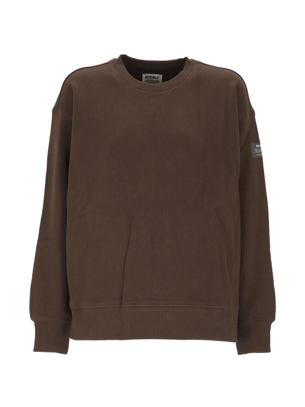 Ecoalf pull à slogan imprimé - Marron Ecoalf pull à slogan imprimé - Marron