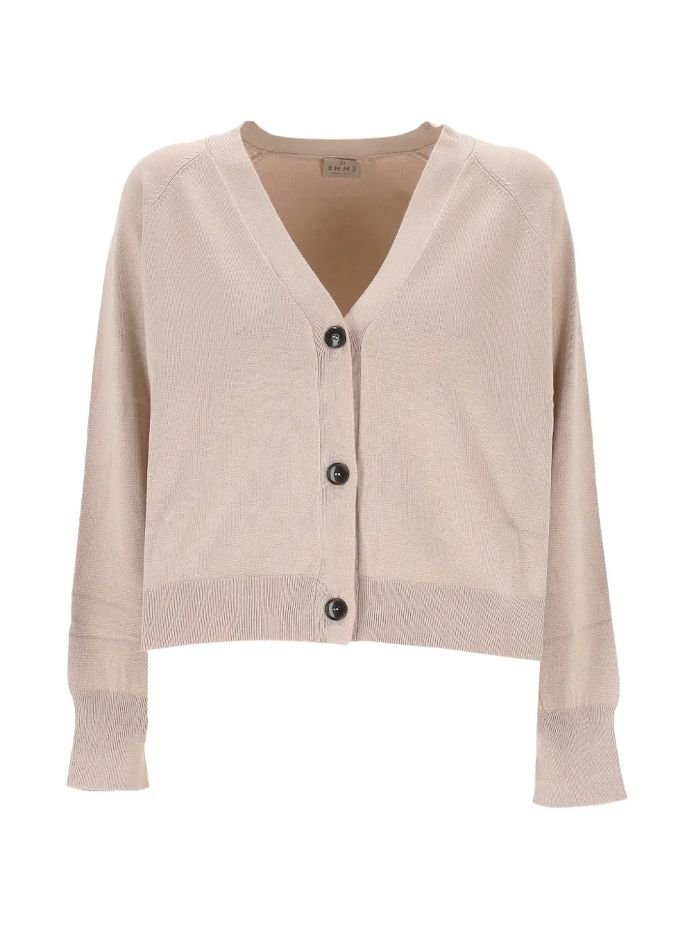 Marella V-neck button-up cardigan - Neutrals