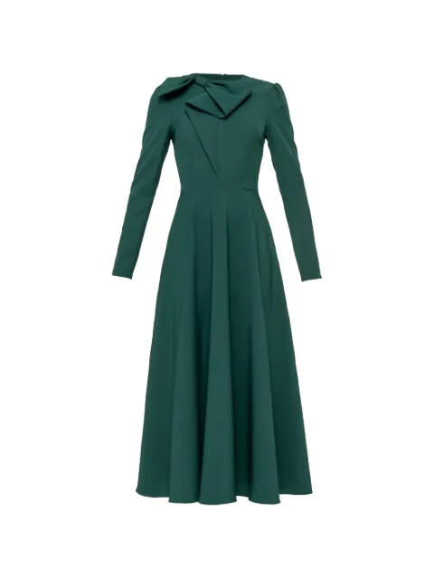 NISSA A-line midi dress
