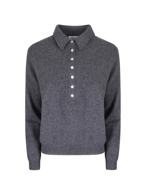 be you cashmere polo-neck polo shirt