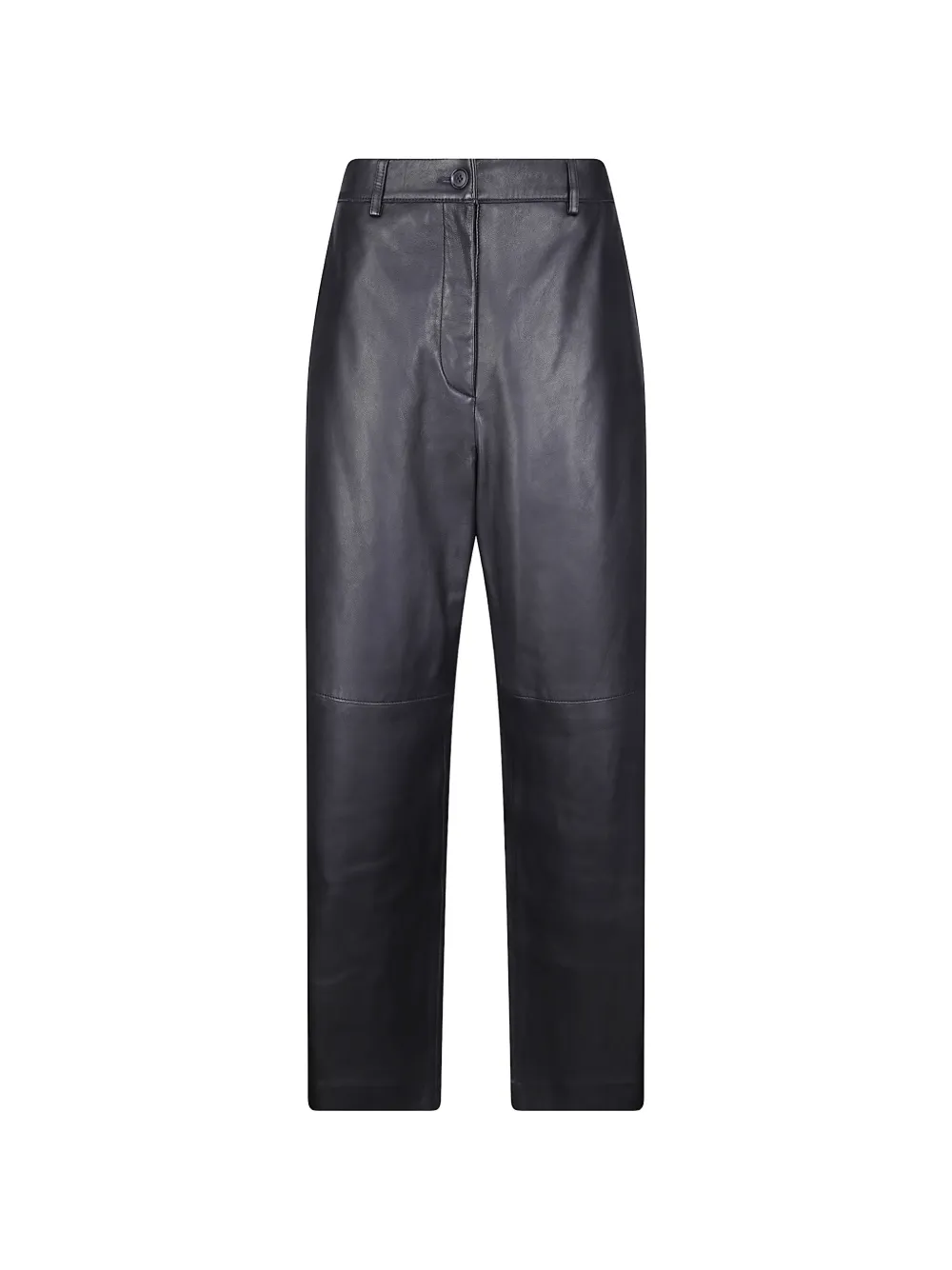 P.A.R.O.S.H. leather panelled trousers - Nero