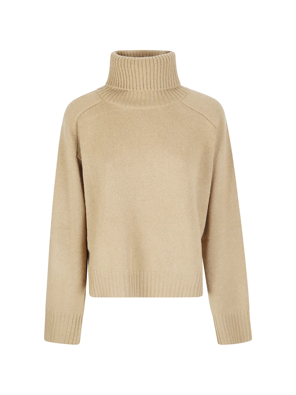 be you roll-neck cashmere sweater - Neutrals