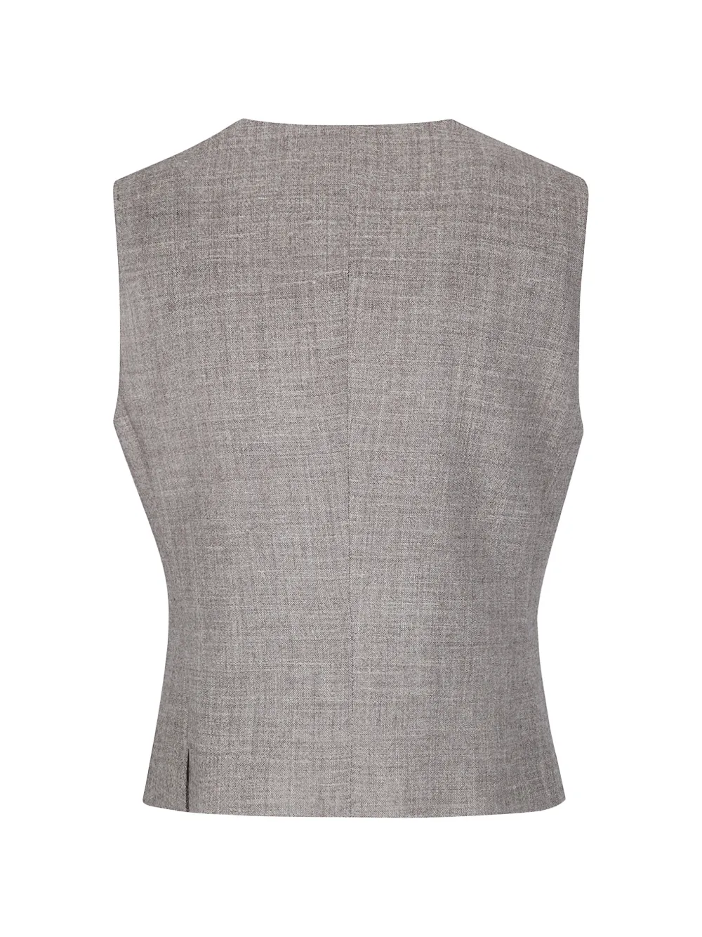 Alberto Biani button-fastening gilet Grijs