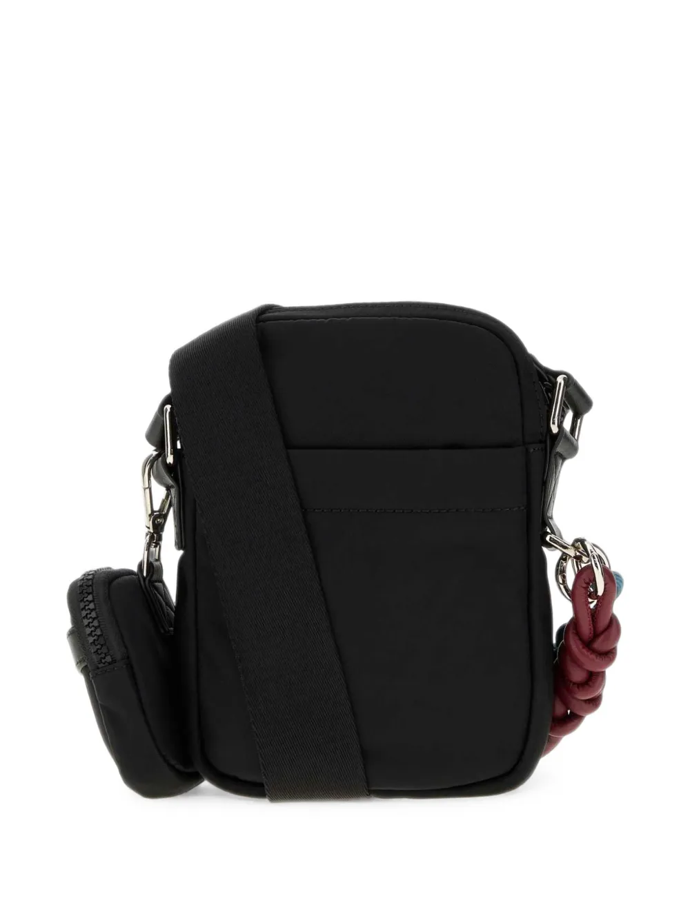 DSQUARED2 Crossbodytas met gespsluiting en logo-patch Zwart