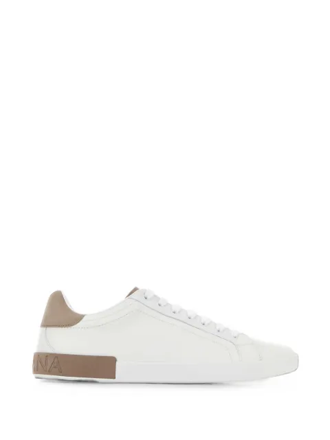 Dolce & Gabbana logo-embossed panelled sneakers