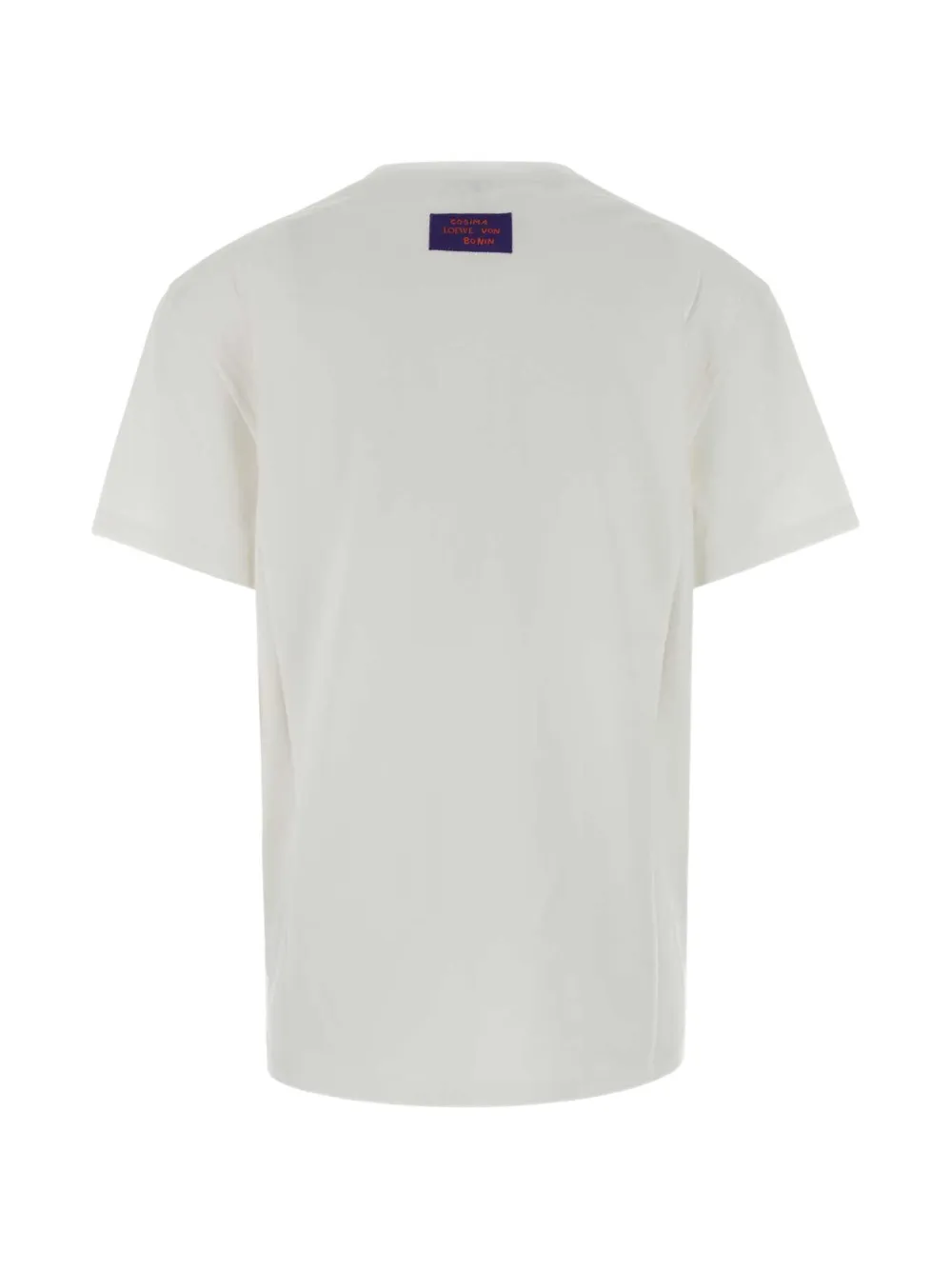 LOEWE T-shirt met patchdetail Beige