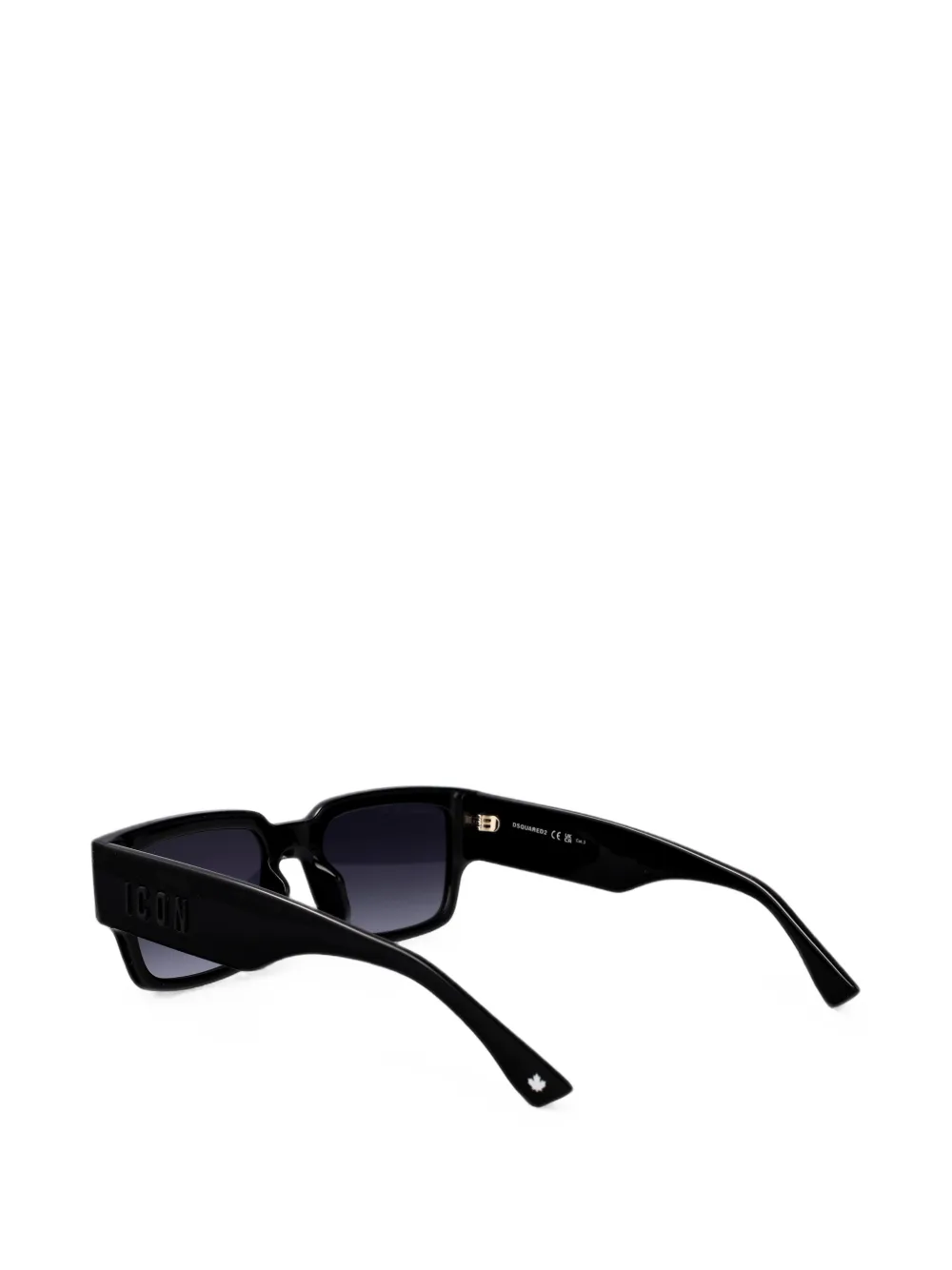 DSQUARED2 EYEWEAR Zonnebril met vierkant montuur Zwart