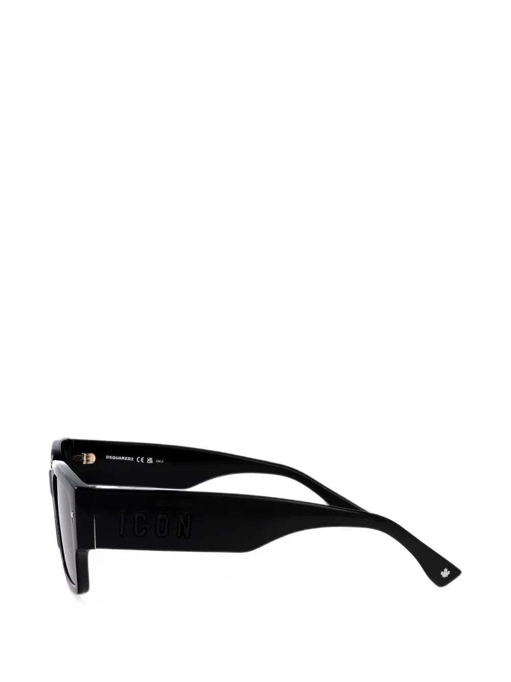 DSQUARED2 EYEWEAR Zonnebril met vierkant montuur Zwart