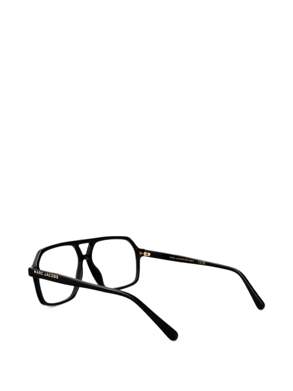Marc Jacobs Eyewear Bril met piloten montuur Zwart