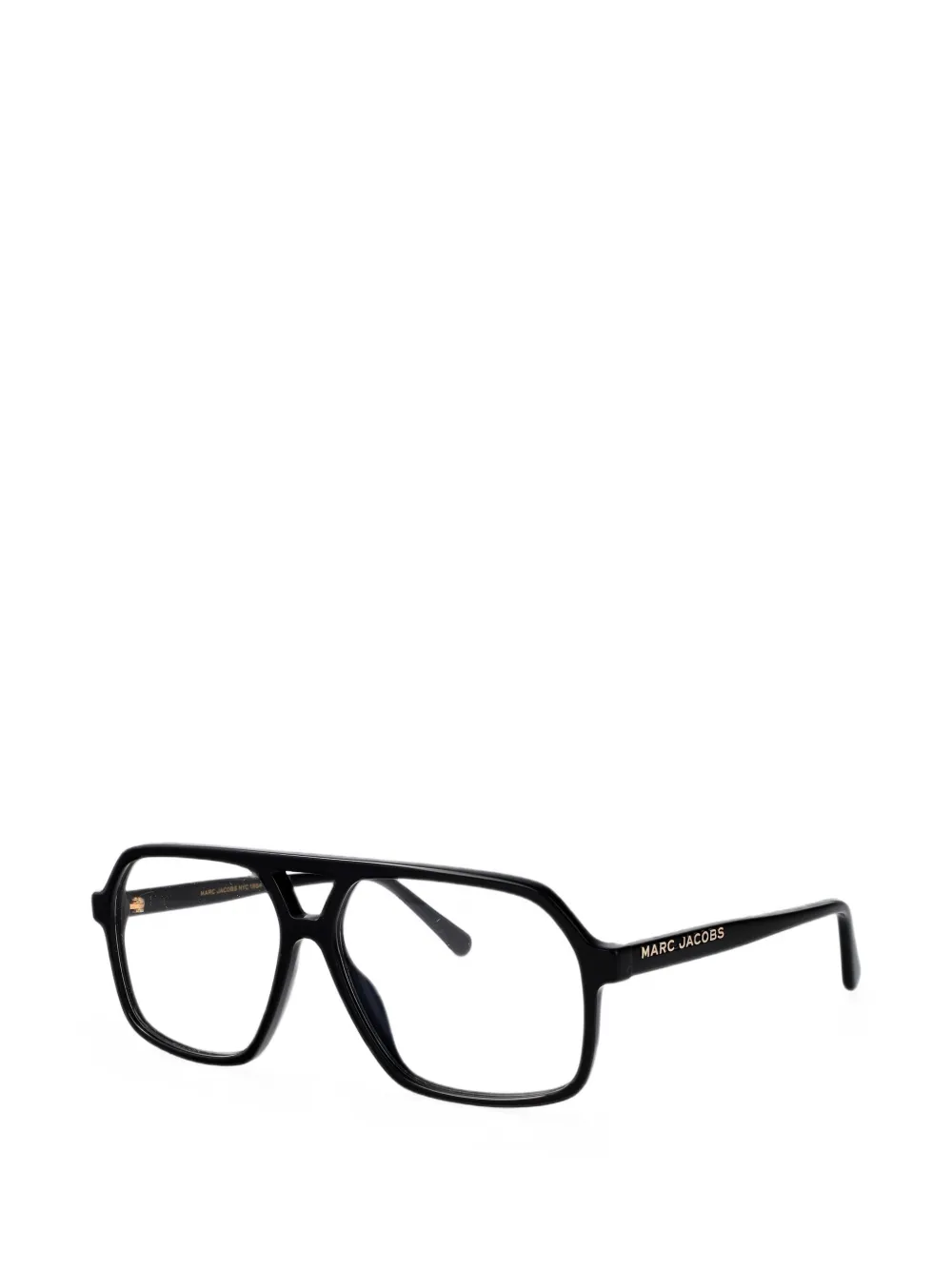 Marc Jacobs Eyewear Bril met piloten montuur Zwart