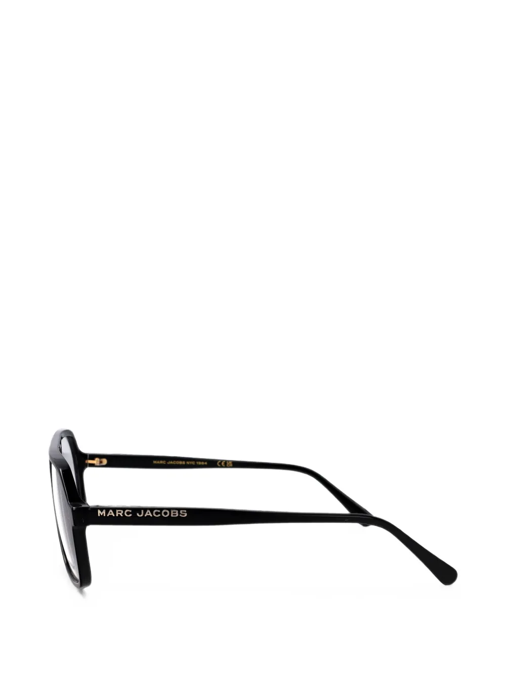 Marc Jacobs Eyewear Bril met piloten montuur Zwart