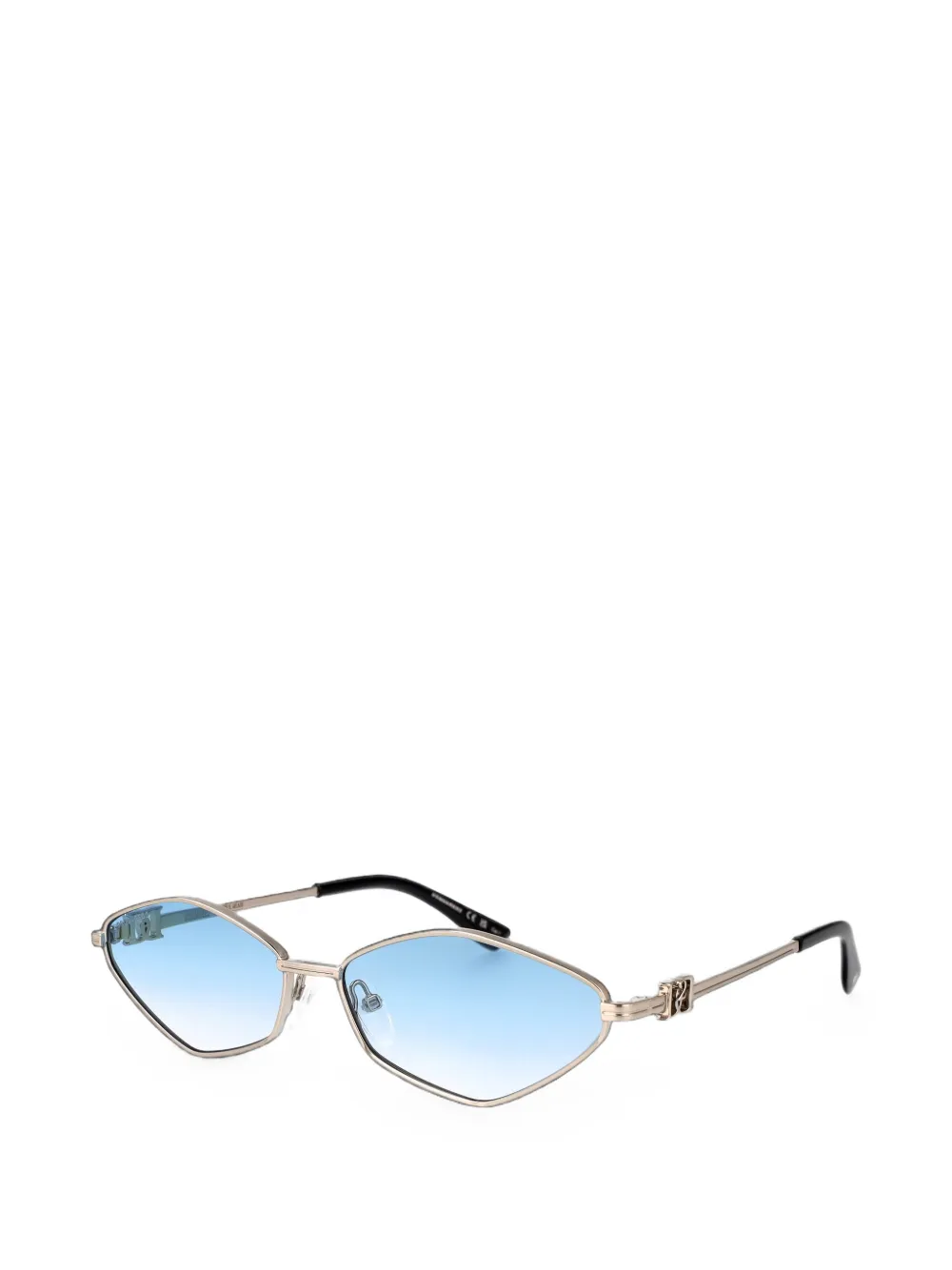 DSQUARED2 EYEWEAR Zonnebril met geometrisch montuur Goud