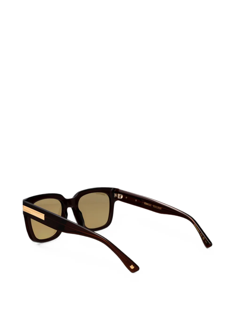 DSQUARED2 EYEWEAR Zonnebril met vierkant montuur Bruin