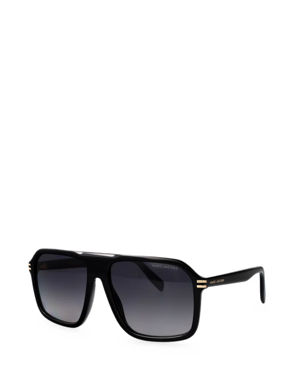 Marc Jacobs Eyewear Zonnebril met vierkant montuur Zwart