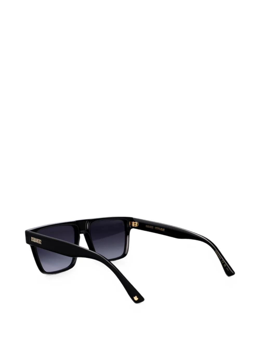DSQUARED2 EYEWEAR Zonnebril met vierkant montuur Zwart