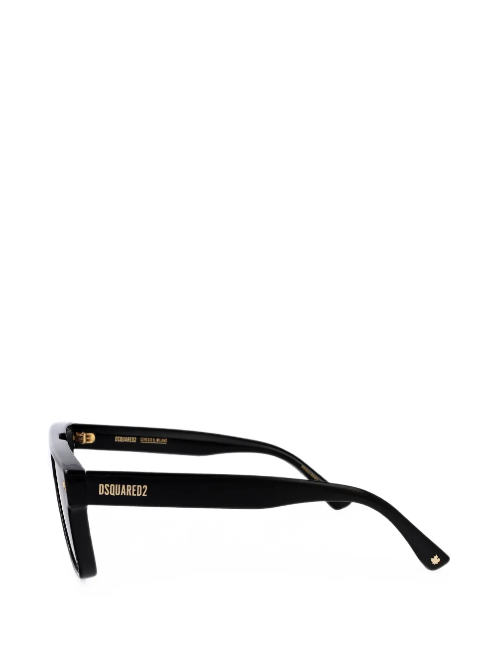 DSQUARED2 EYEWEAR Zonnebril met vierkant montuur Zwart