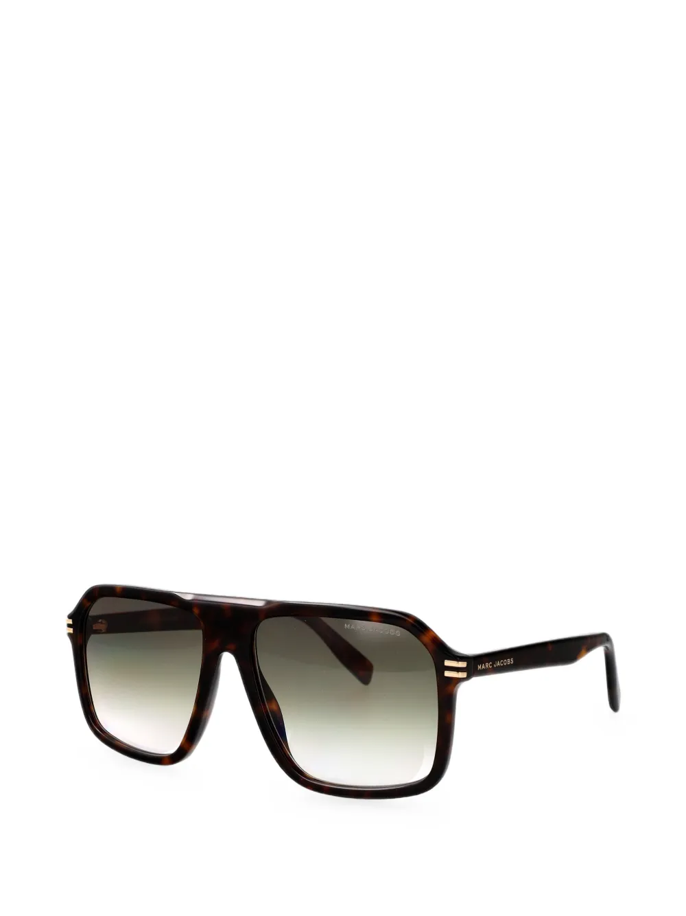 Marc Jacobs Eyewear Zonnebril met vierkant montuur Bruin