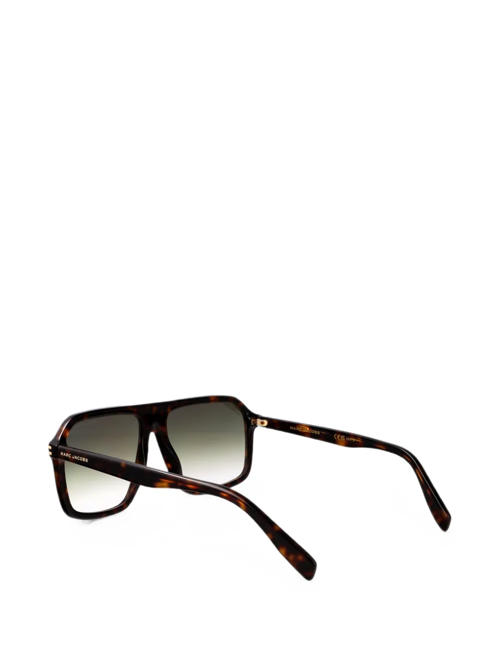 Marc Jacobs Eyewear Zonnebril met vierkant montuur Bruin