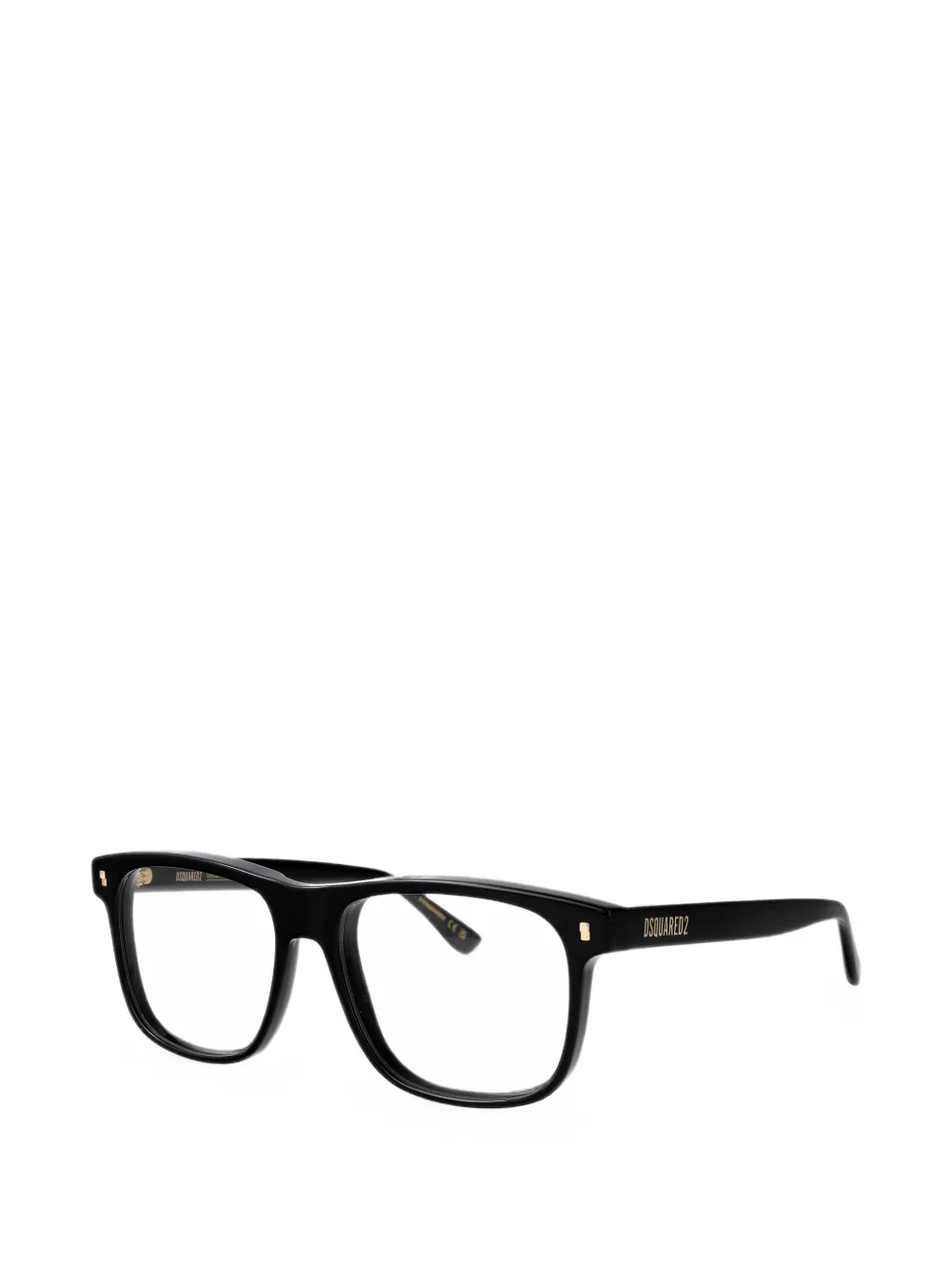 DSQUARED2 EYEWEAR Bril met vierkant montuur Zwart