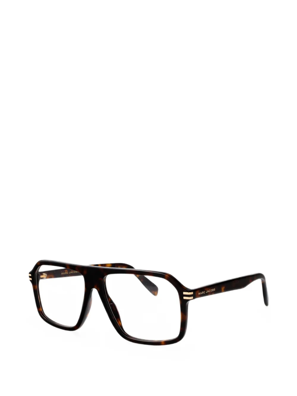 Marc Jacobs Eyewear Bril met schildpadschild-design Bruin