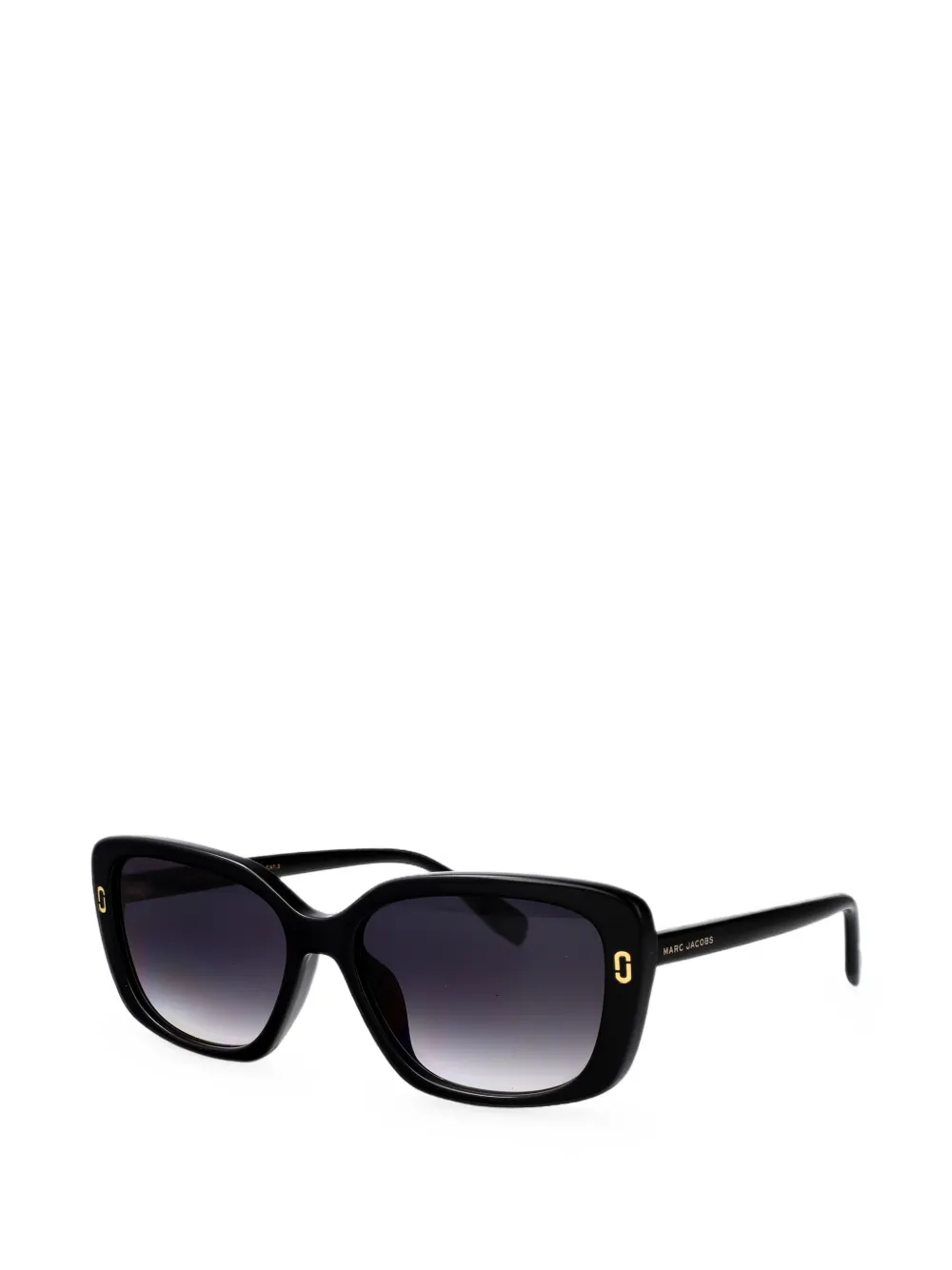 Marc Jacobs Eyewear Zonnebril met rechthoekig montuur Zwart