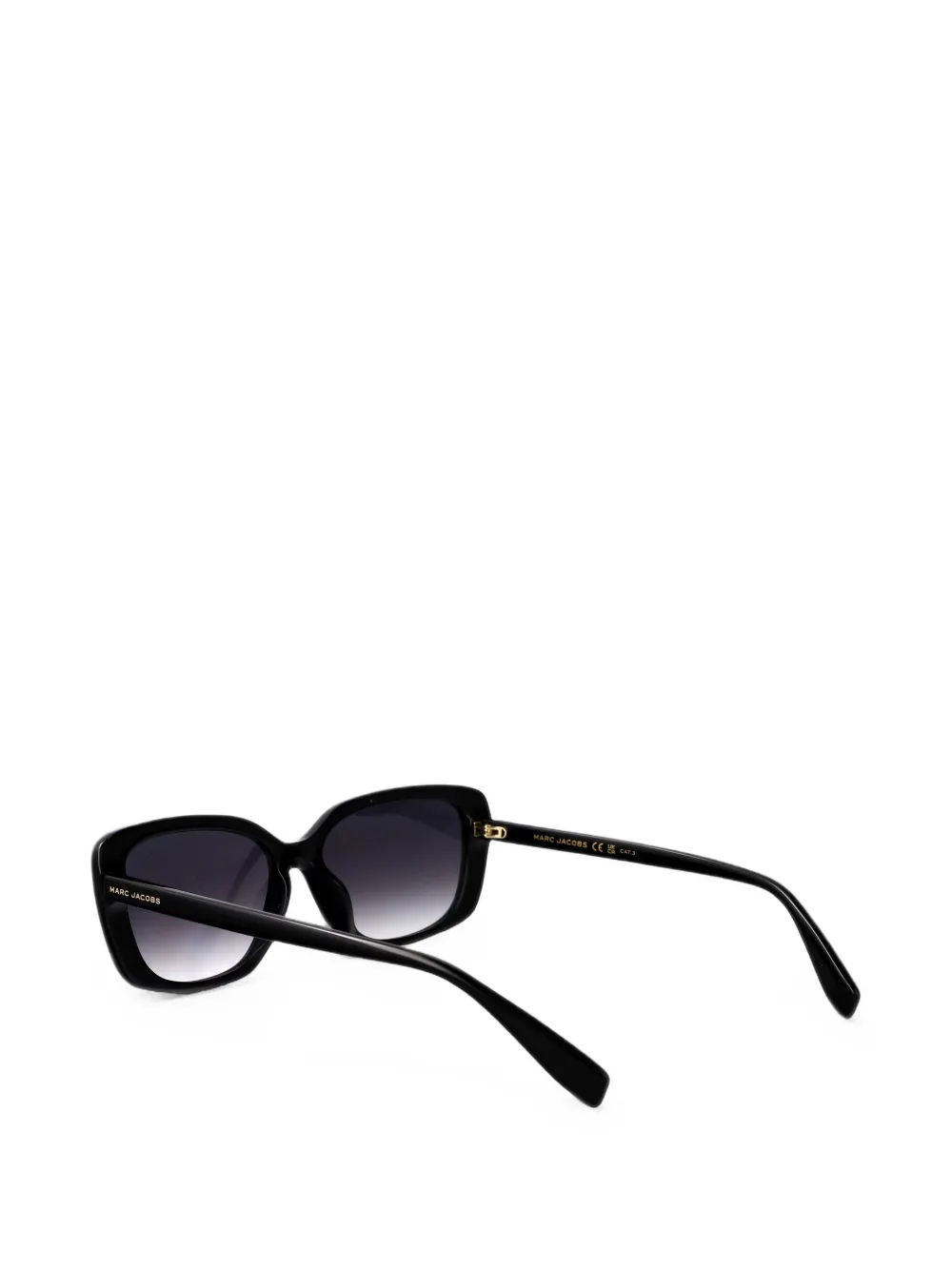 Marc Jacobs Eyewear Zonnebril met rechthoekig montuur Zwart