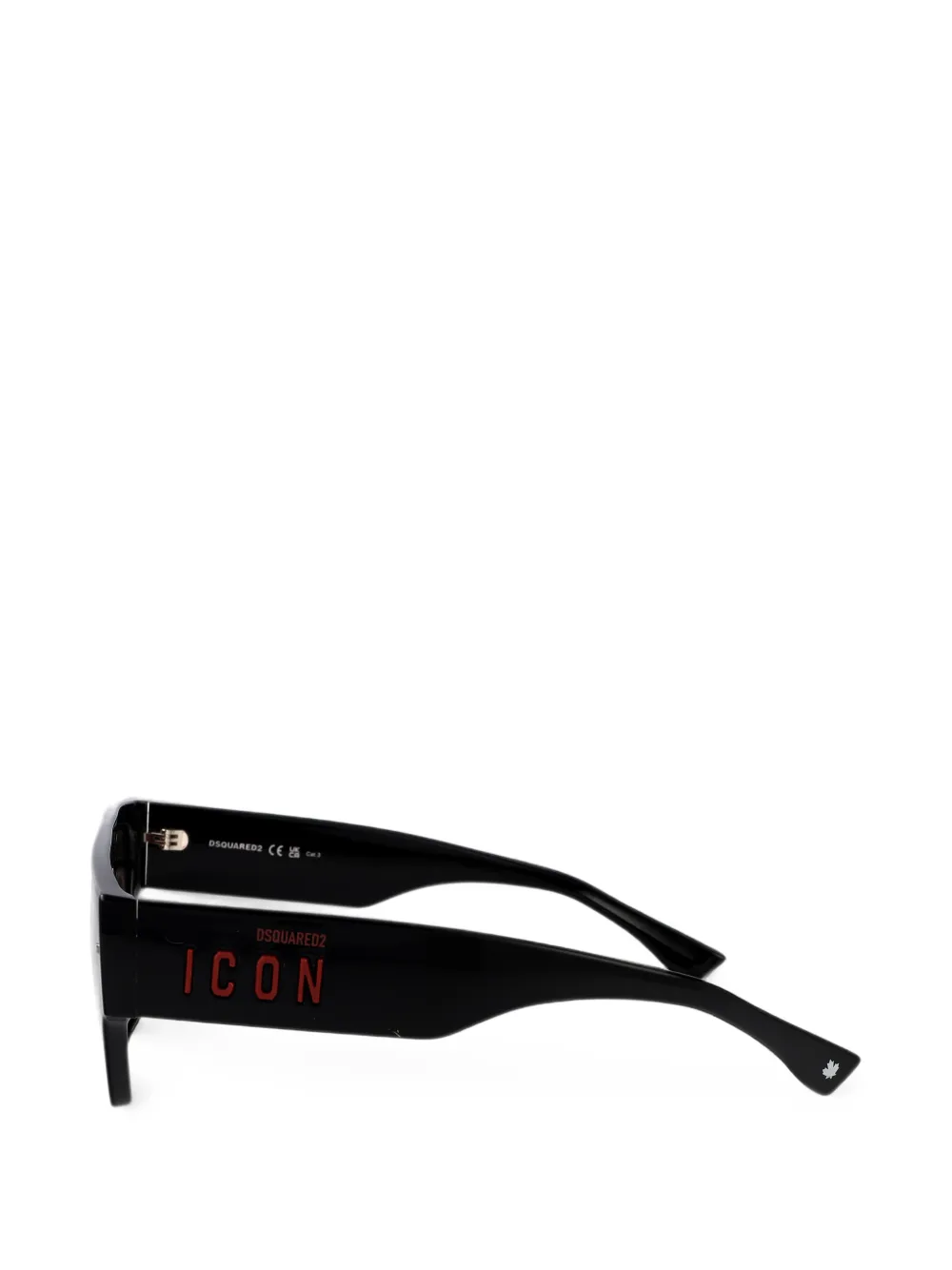 DSQUARED2 EYEWEAR Zonnebril met vierkant montuur Zwart