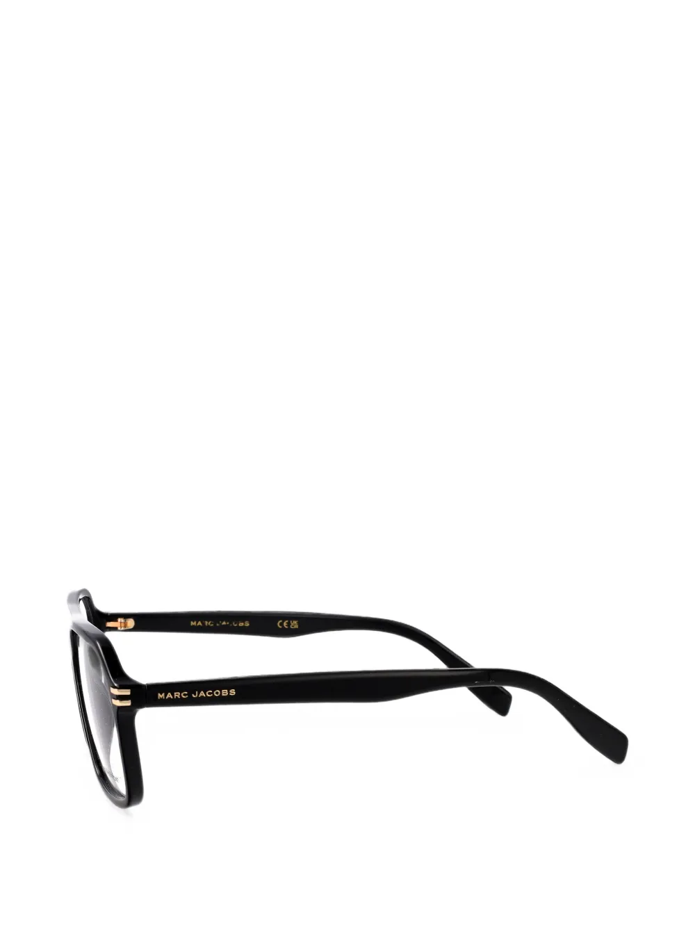 Marc Jacobs Eyewear Bril met geometrisch montuur Zwart