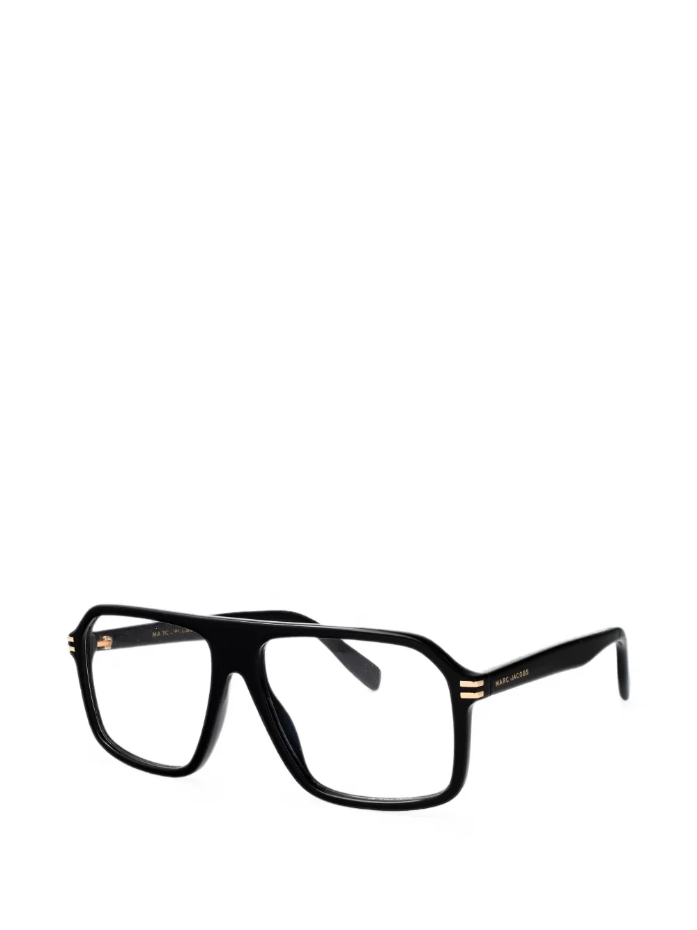 Marc Jacobs Eyewear Bril met geometrisch montuur Zwart