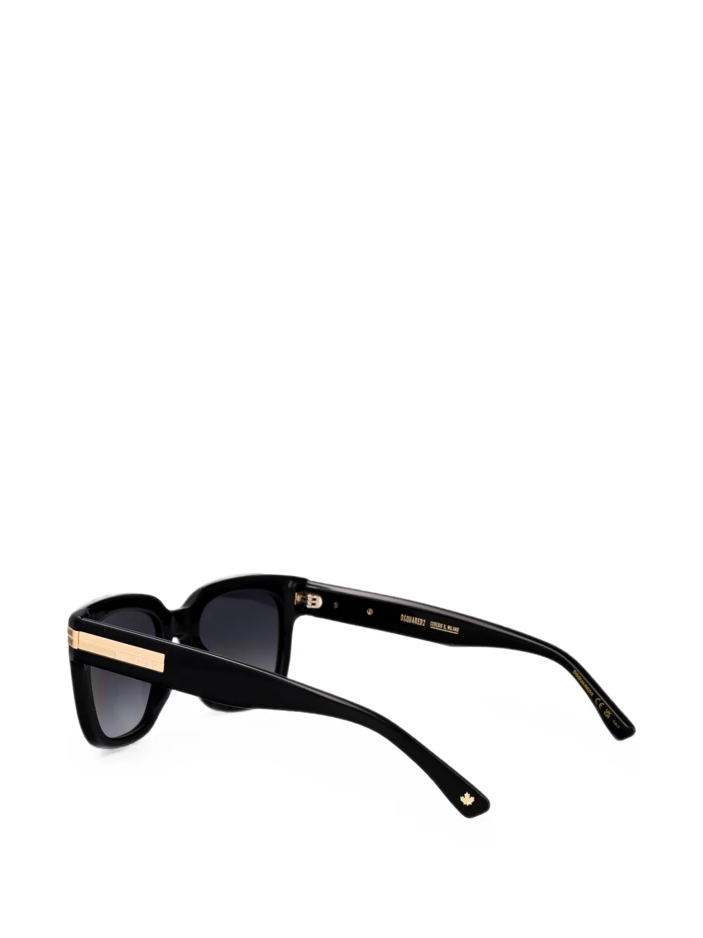 DSQUARED2 EYEWEAR Zonnebril met vierkant montuur Zwart
