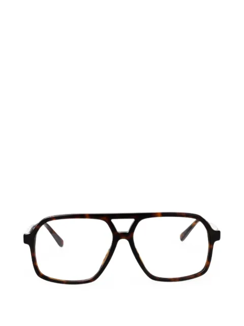 Marc Jacobs Eyewear tortoiseshell-effect geometric-frame glasses