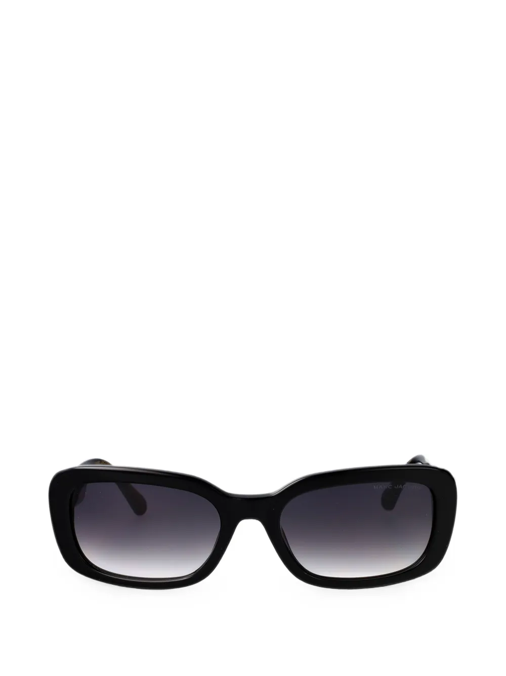 Marc Jacobs Eyewear logo-plaque rectangle-frame sunglasses - Nero