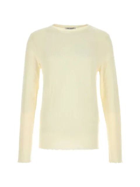 OUR LEGACY Cream cotton blend t-shirt 