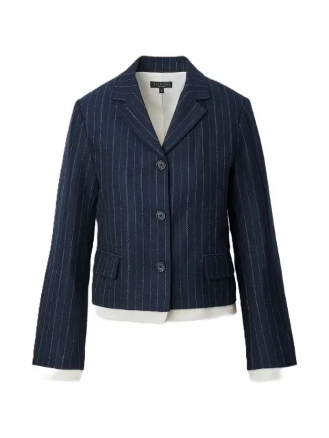 rag & bone pinstripe-pattern cropped blazer
