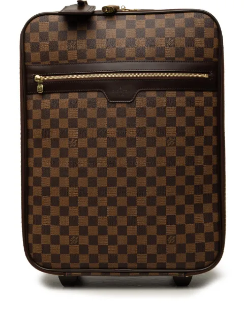 Louis Vuitton Pre-Owned bolsa de viaje Damier Ebene Pegase 45 2009
