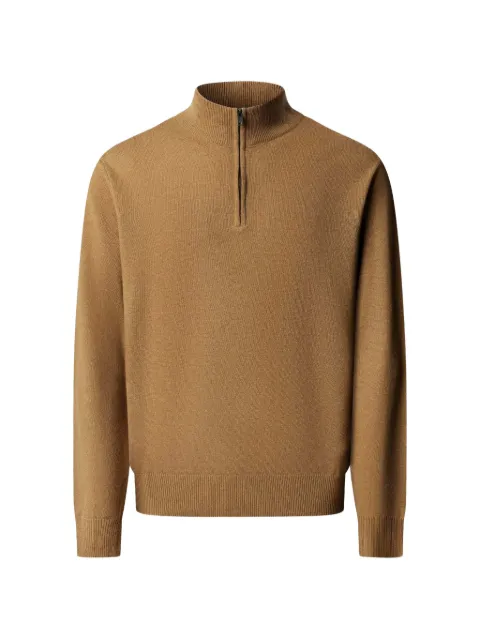 Hackett London pull à col zippé