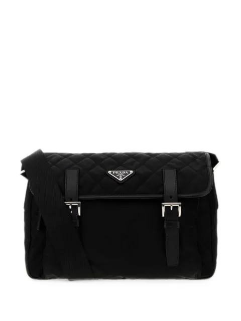 Prada Triangle-logo shoulder bag