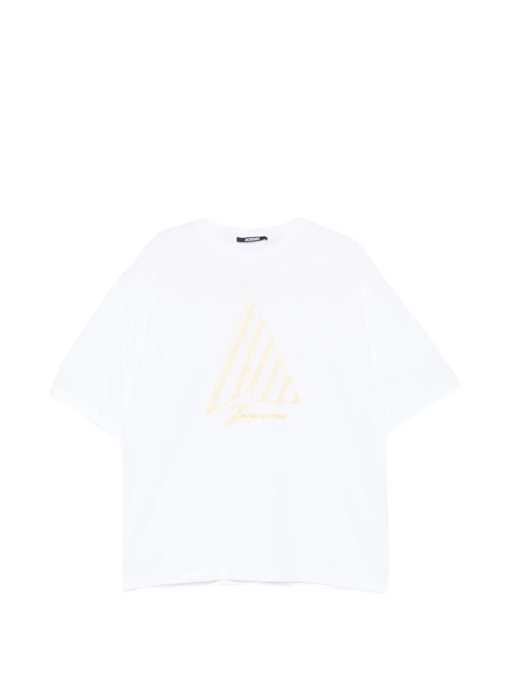 Jacquemus Le Voilier embroidered T-shirt - Bianco