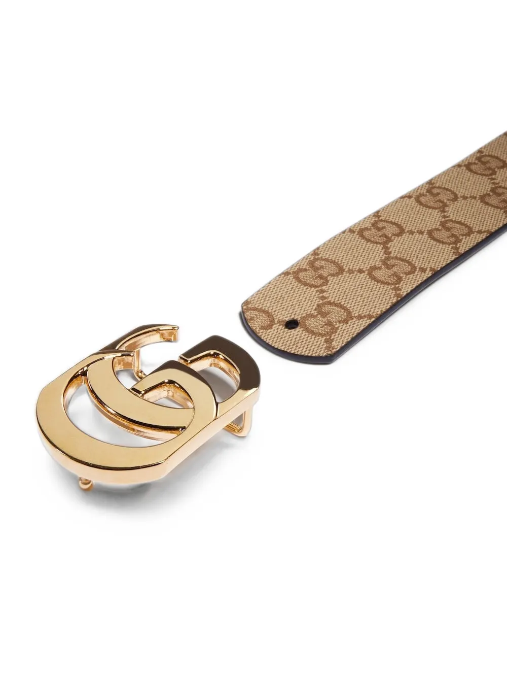 Gucci Riem met GG-logo Bruin