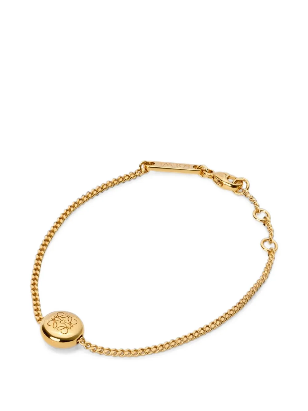 LOEWE Pebble Anagram-engraved bracelet