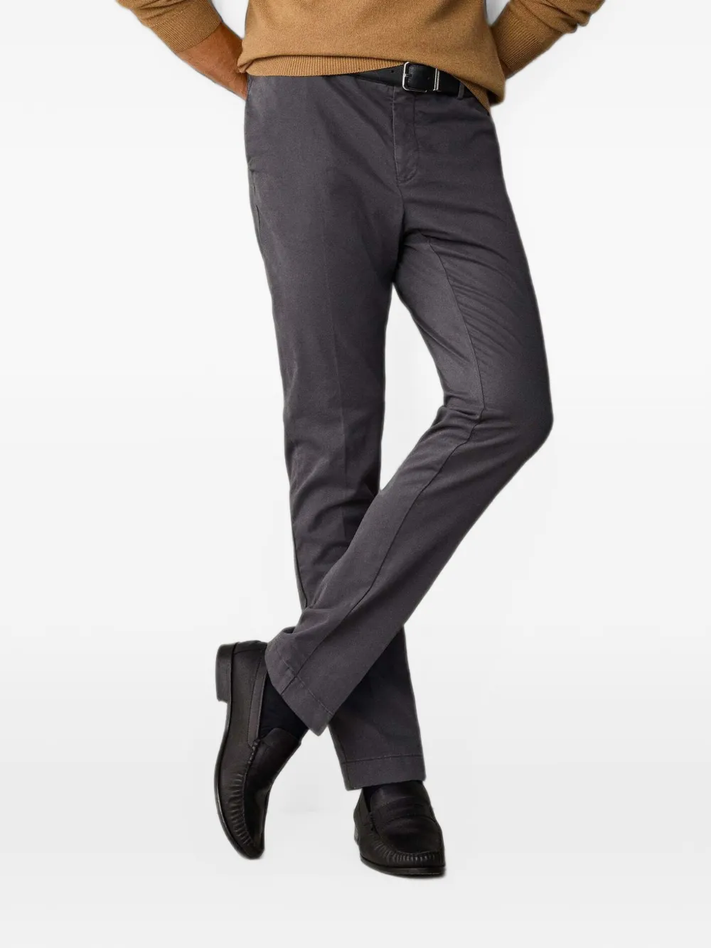 Hackett London Kensington pressed-crease chino pants