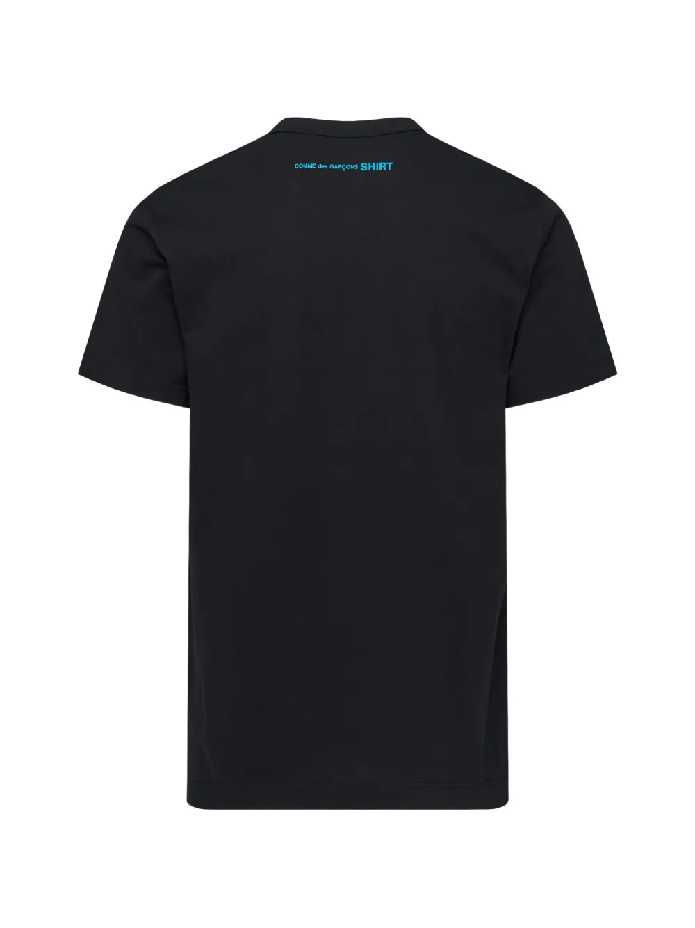 Comme Des Garçons Shirt Katoenen T-shirt met logoprint Blauw